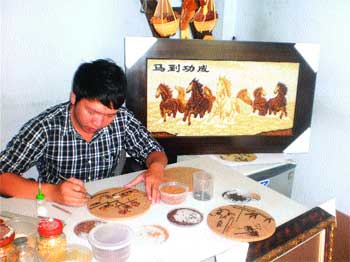 Rice gains new lease on life in artist’s hands